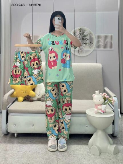 PIJAMA DE 3 PCS.