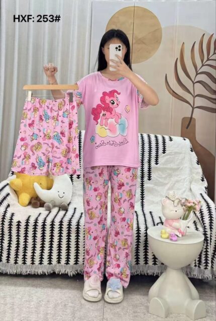PIJAMA DE 3 PCS.