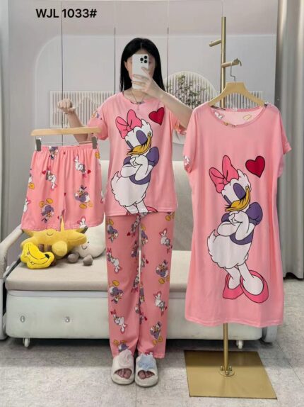 CONJUNTO PIJAMA DE 4 PCS.