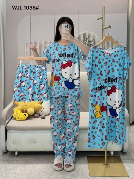 PIJAMA DE 4 PCS.