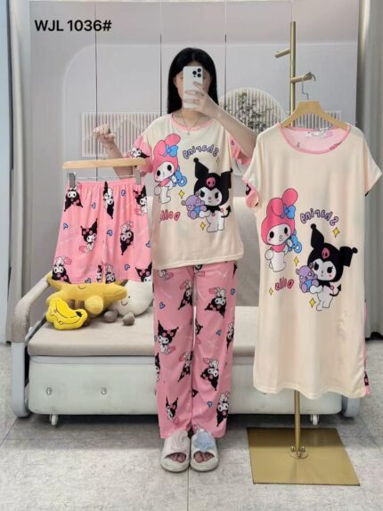 PIJAMA DE 4 PCS.